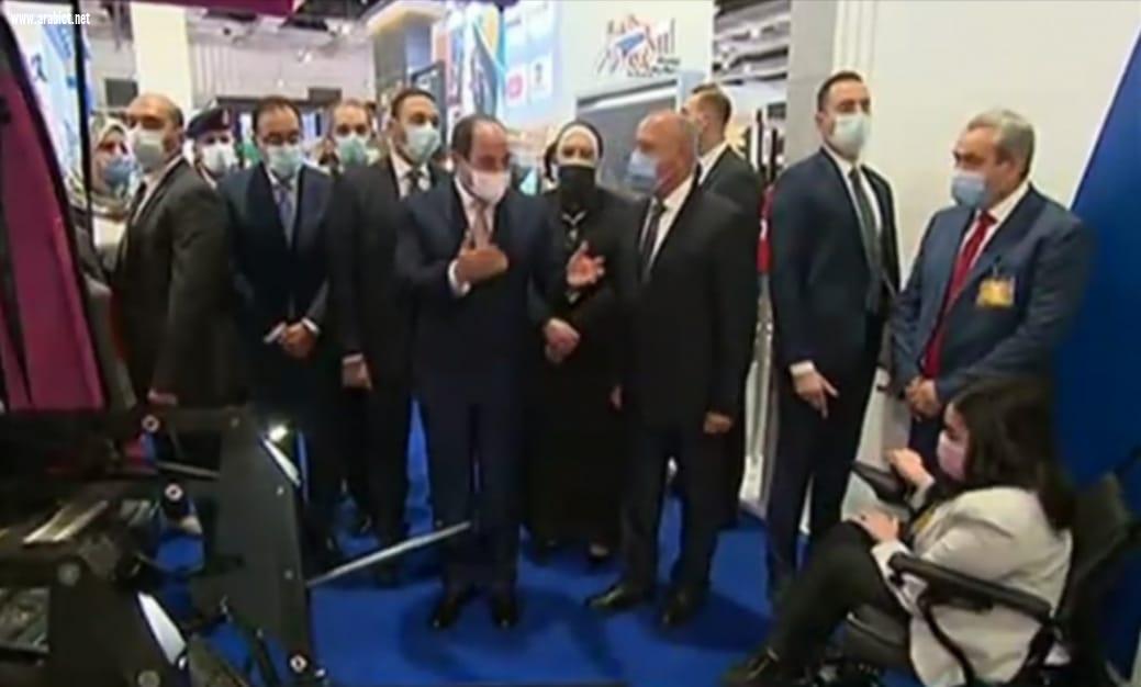 وزير النقل يتبنى فكرة الفتاة التي بكت بعد إشادة الرئيس بمجهوداتها لمساعدة متحدي الإعاقة ويعد بتسهيل ترخيص المركبات المجهزة للمعاقين