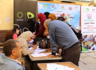 تحت مظلة مشروع «صحة وحياة»  «مؤسسة اتصالات لتنمية ورعاية المجتمع» تنظم أكبر قافلة للكشف على أمراض القلب بالسويس بالتعاون مع جمعية أصدقاء معهد القلب القومي